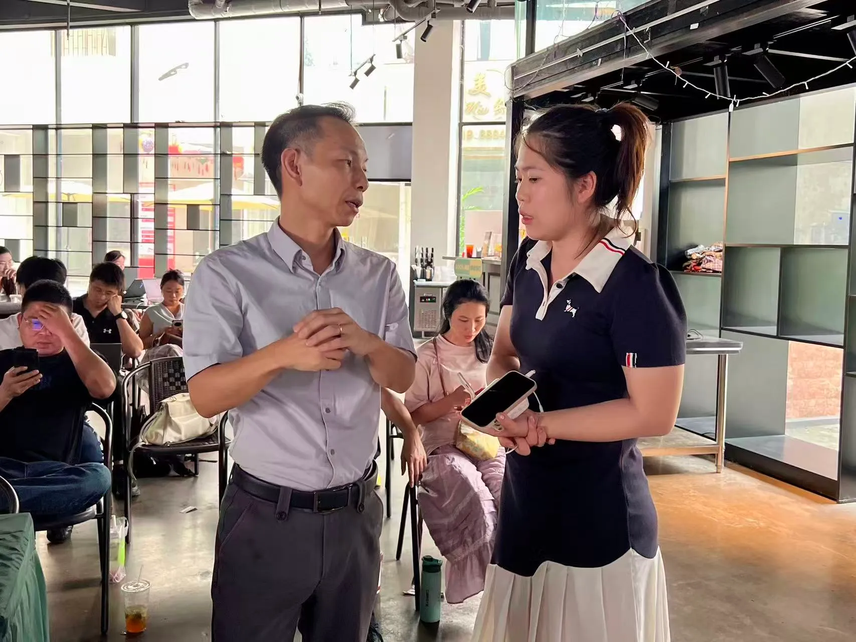 学员互动交流环节